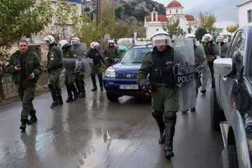 Ευρείας κλίμακας επιχείρηση της ΕΛ.ΑΣ. στα Ζωνιανά