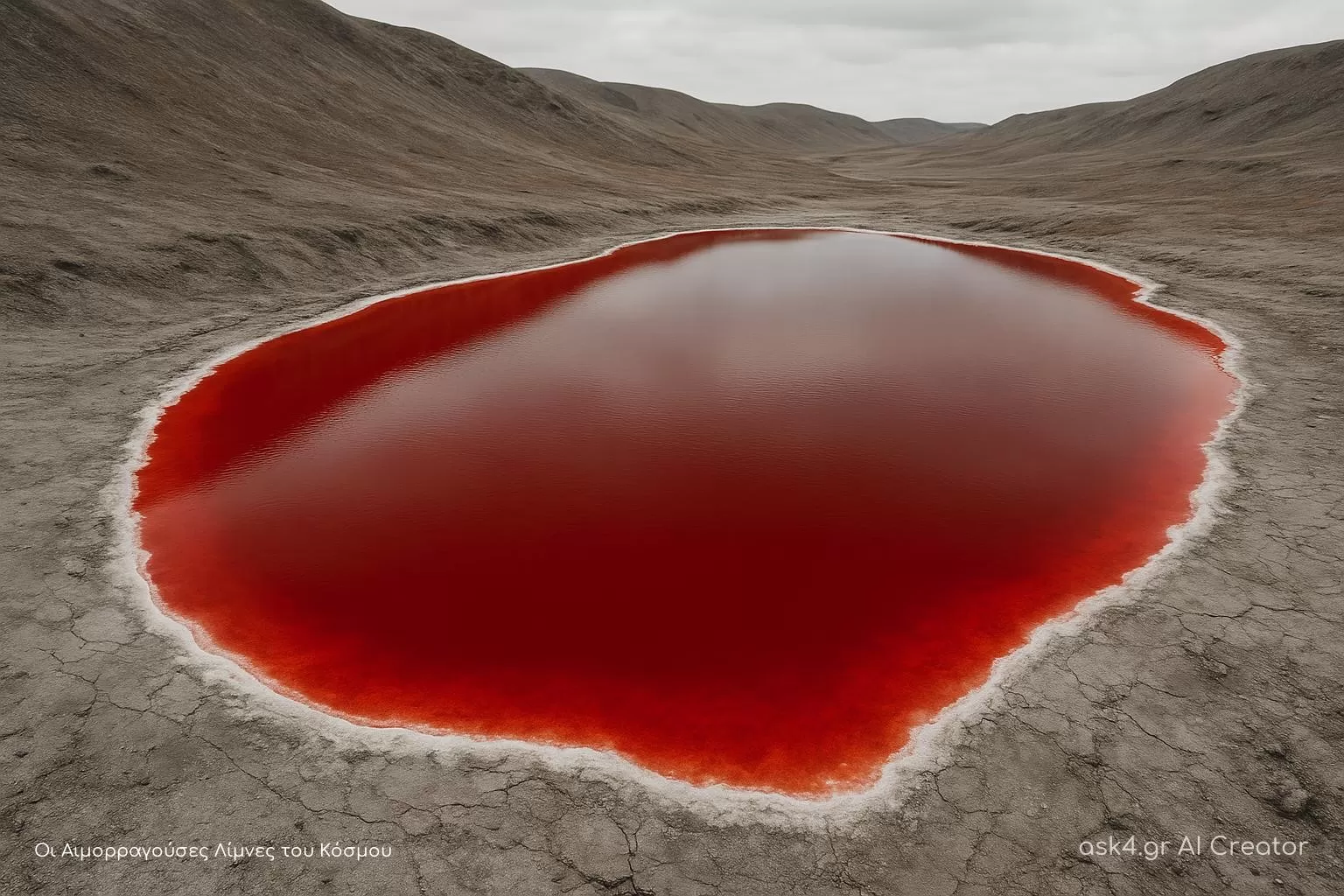 Οι Αιμορραγούσες Λίμνες του Κόσμου
