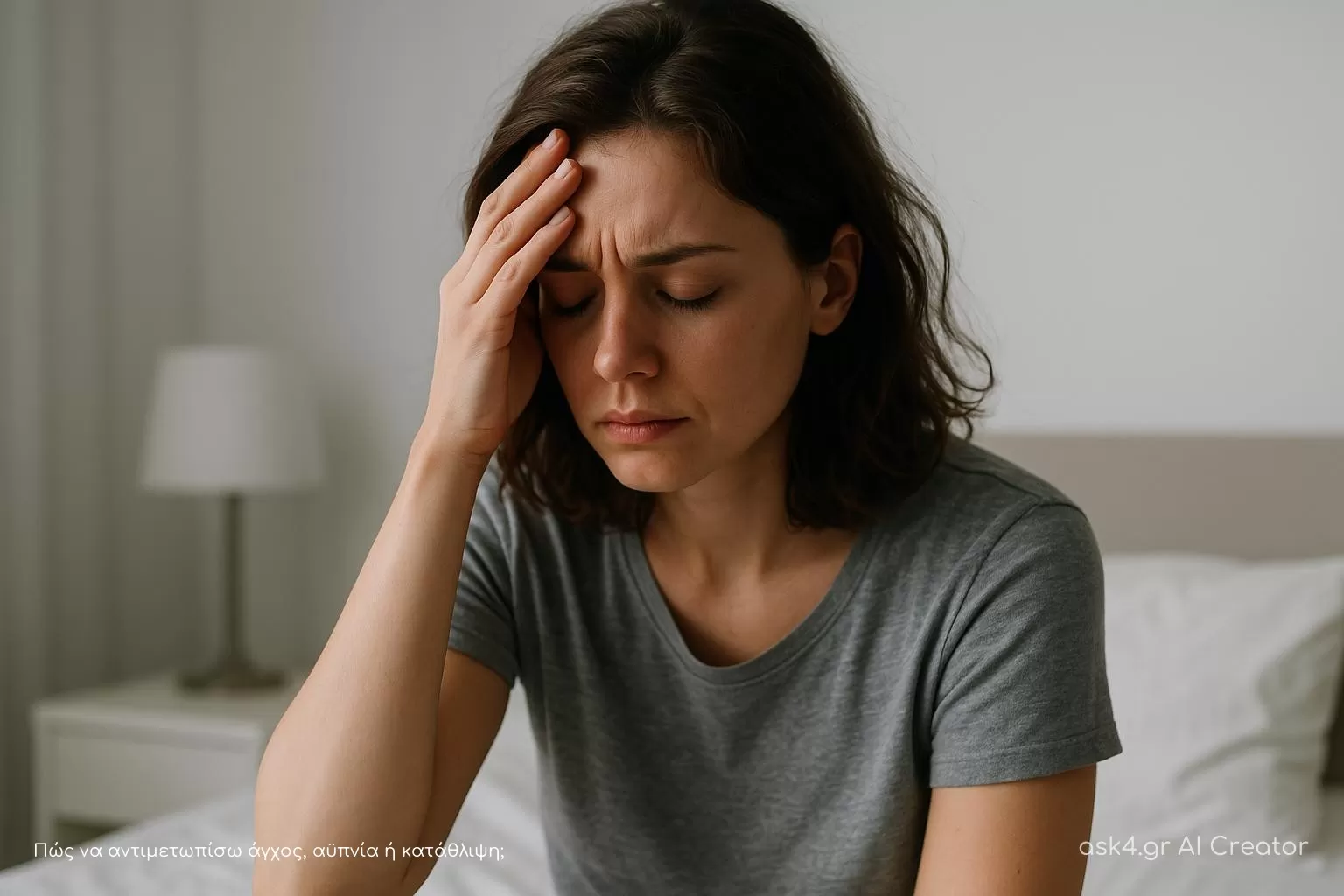 Πώς να αντιμετωπίσω άγχος, αϋπνία ή κατάθλιψη;
