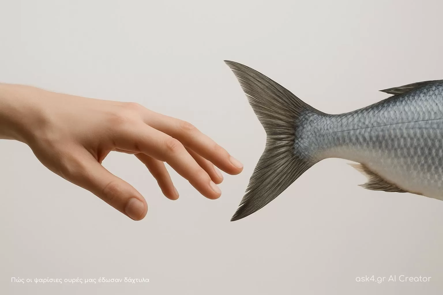 Πώς οι ψαρίσιες ουρές μας έδωσαν δάχτυλα