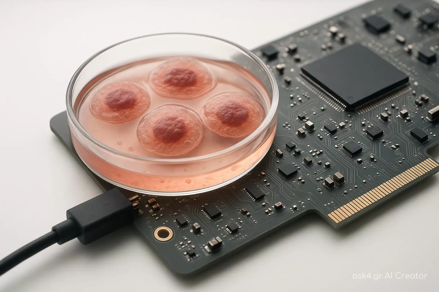 Υπολογιστικά συστήματα με ανθρώπινα κύτταρα