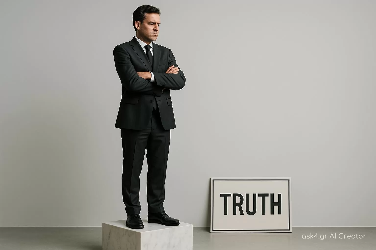 Η Δυσπιστία στην Αλήθεια: Το Βάθρο της Αλαζονείας