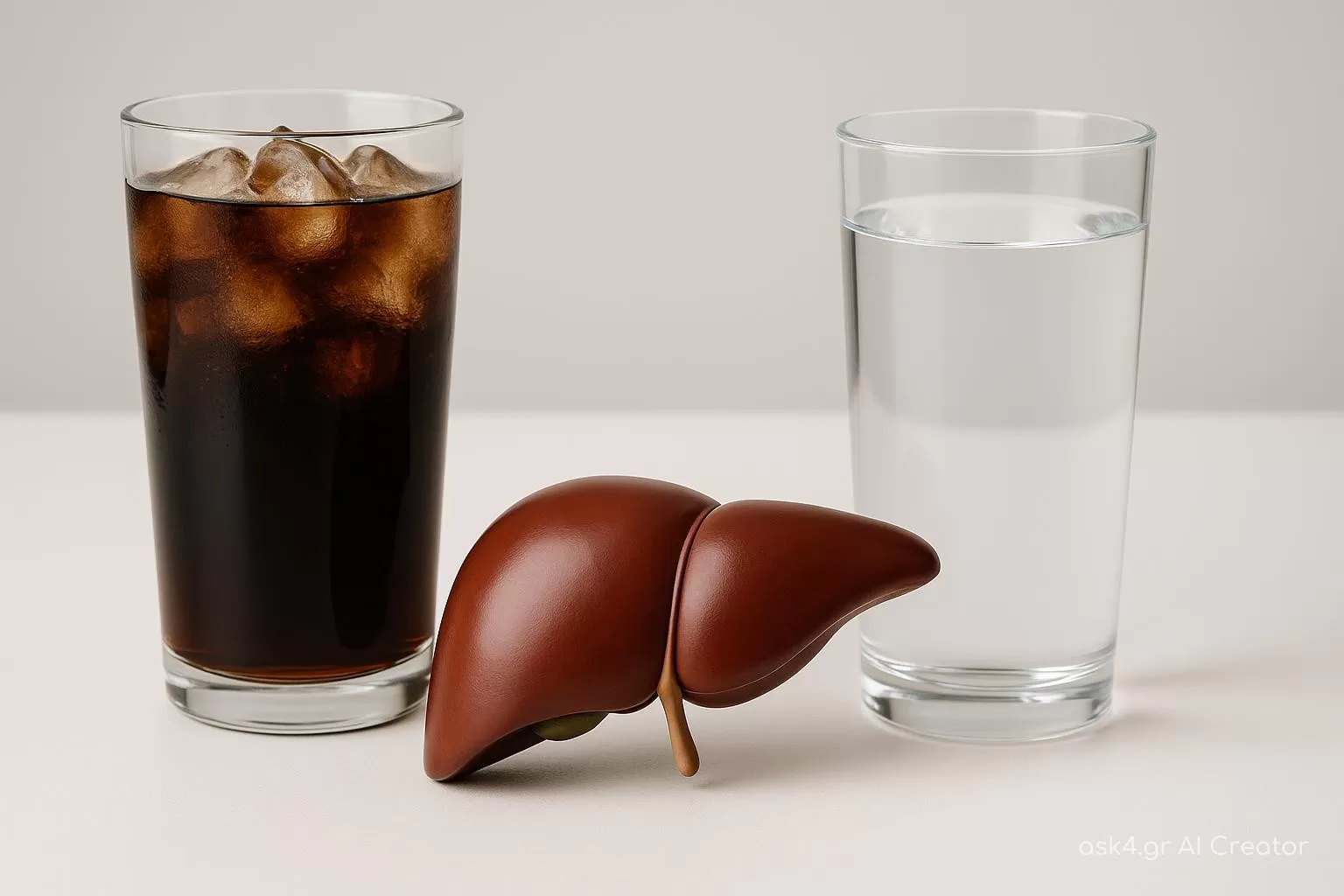 Αλλαγή αναψυκτικών για υγιή συκώτια